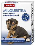 Beaphar Milquestra wormtabletten kleine hond / pup 2 tabl.