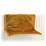 Beeztees radiatorhangmat Sleepy okergeel