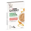 Gourmet Nature's Creations Puree Zalm/Wortel 5 x 10 gr