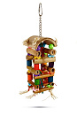 Beeztees vogelspeeltje toren 20 cm