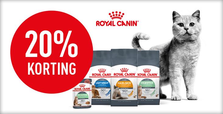 Profiteer op Royal Canin Care Nutrition