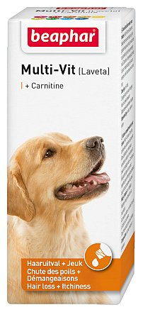 Beaphar Multi-Vit hond met carnitine 50  ml