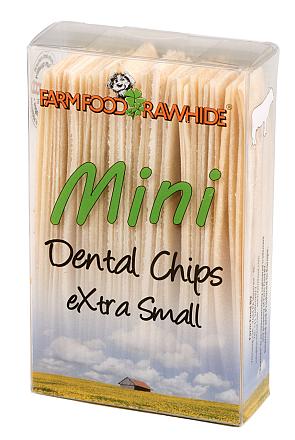 Farm Food Rawhide Dental MINI Chips XS