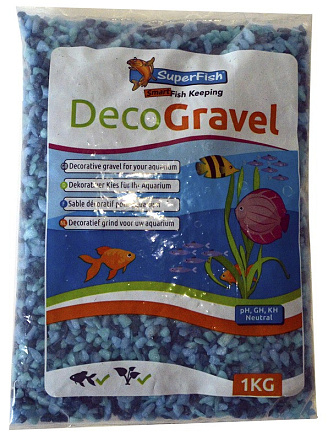 SuperFish Deco grind mix blauw 1 kg