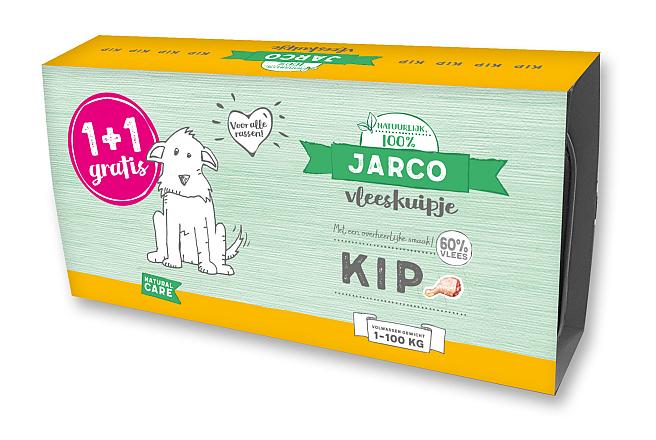 Jarco hondenvoer Vleeskuipjes Kip <br>2 x 150 gr